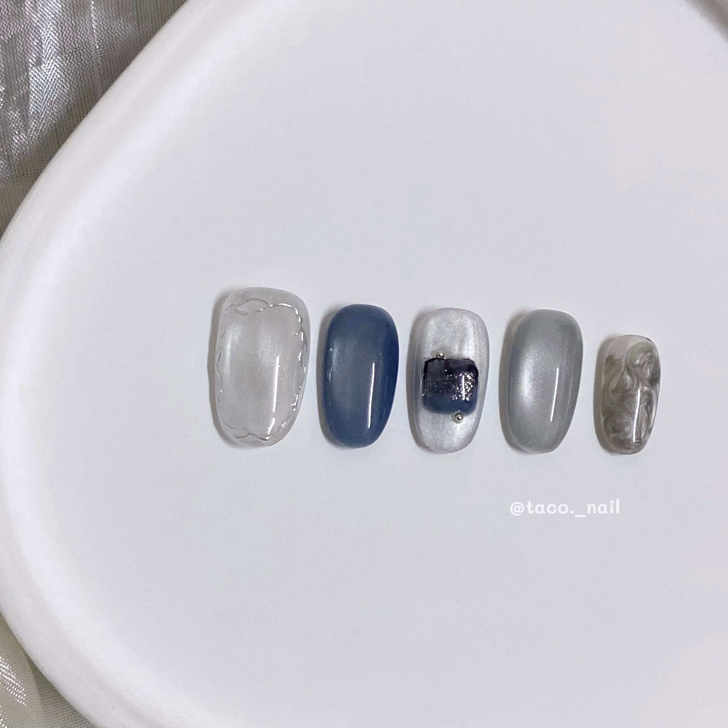 🌮️𝐓𝐀𝐂𝐎’𝐒 𝐍𝐀𝐈𝐋 塔可穿戴甲🌮️玻璃深海