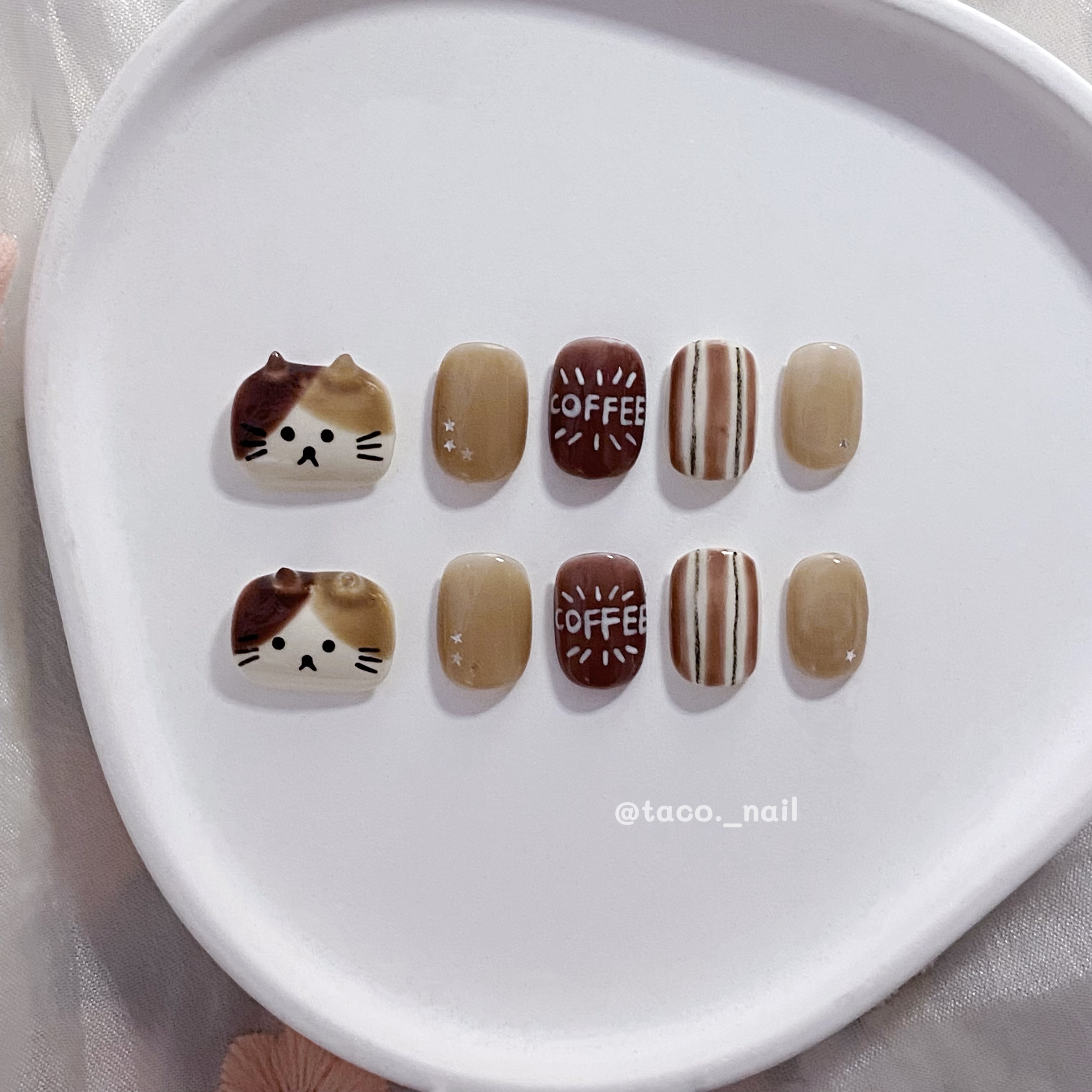 🌮️𝐓𝐀𝐂𝐎’𝐒 𝐍𝐀𝐈𝐋 塔可穿戴甲🌮️咖啡貓日常