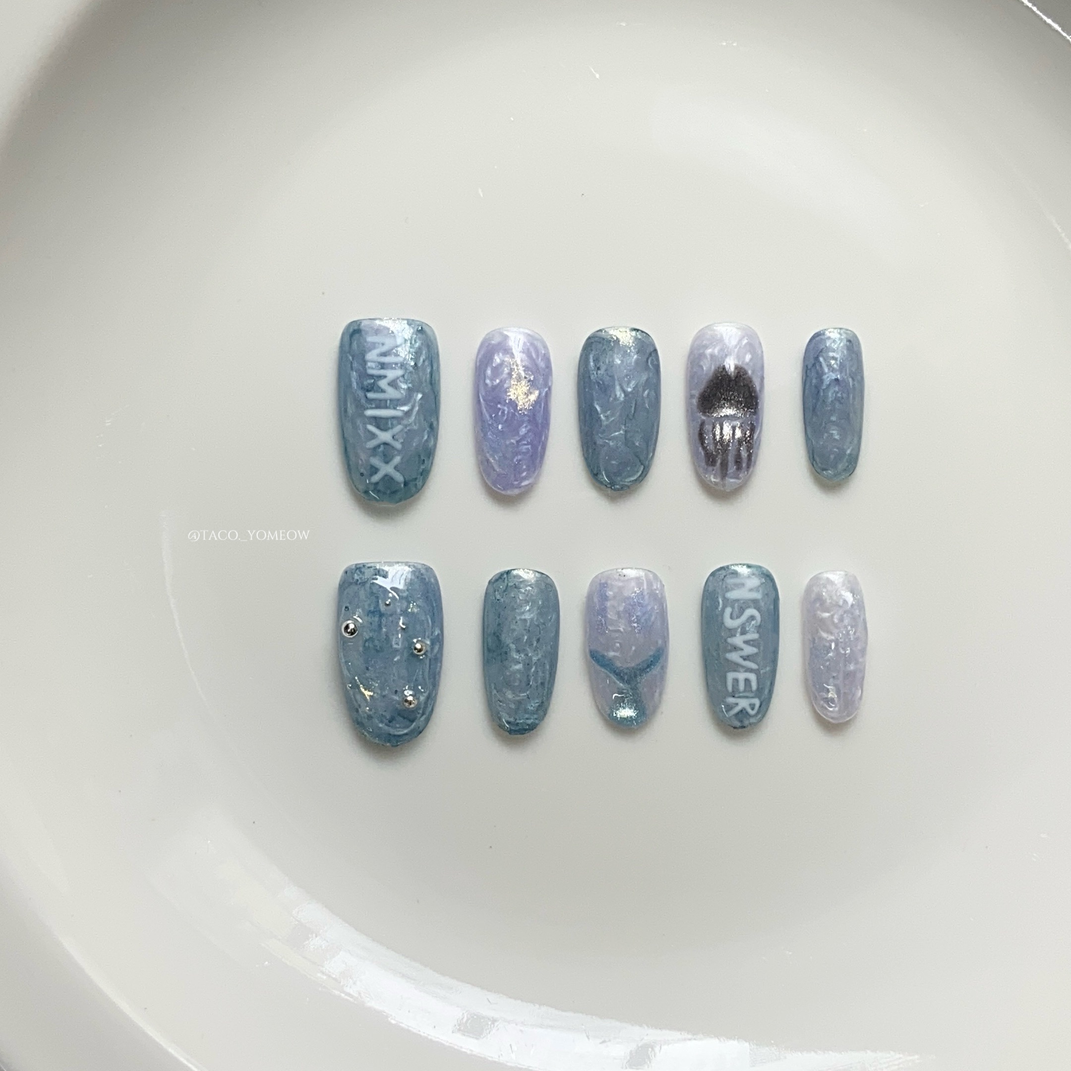 🌮️𝐓𝐀𝐂𝐎’𝐒 𝐍𝐀𝐈𝐋 塔可穿戴甲🌮️NMIXX應援穿戴甲