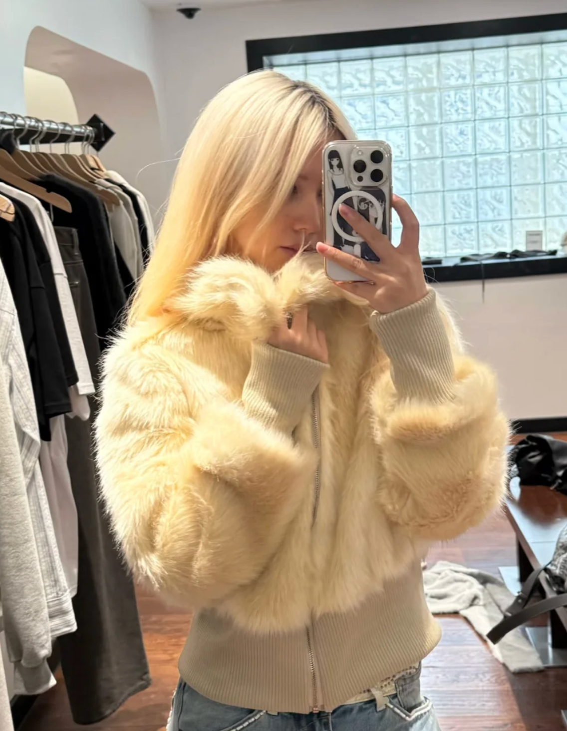 ason OBEL FUR JACKET