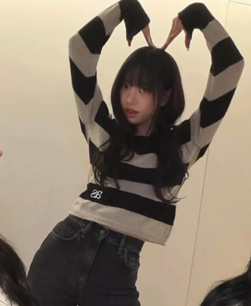 ason Sooin同款 PONY STRIPE KNIT