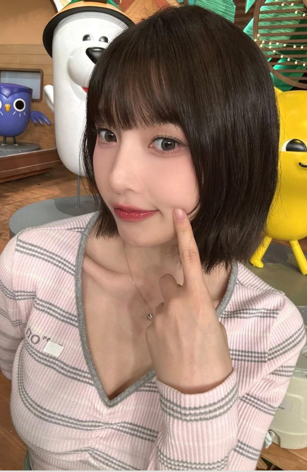 ason JOY同款 BUMBLE STRIPE SHIRRING TEE/BUMBLE STRIPE MINI