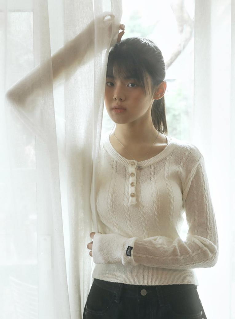 ason MISTY CABLE KNIT