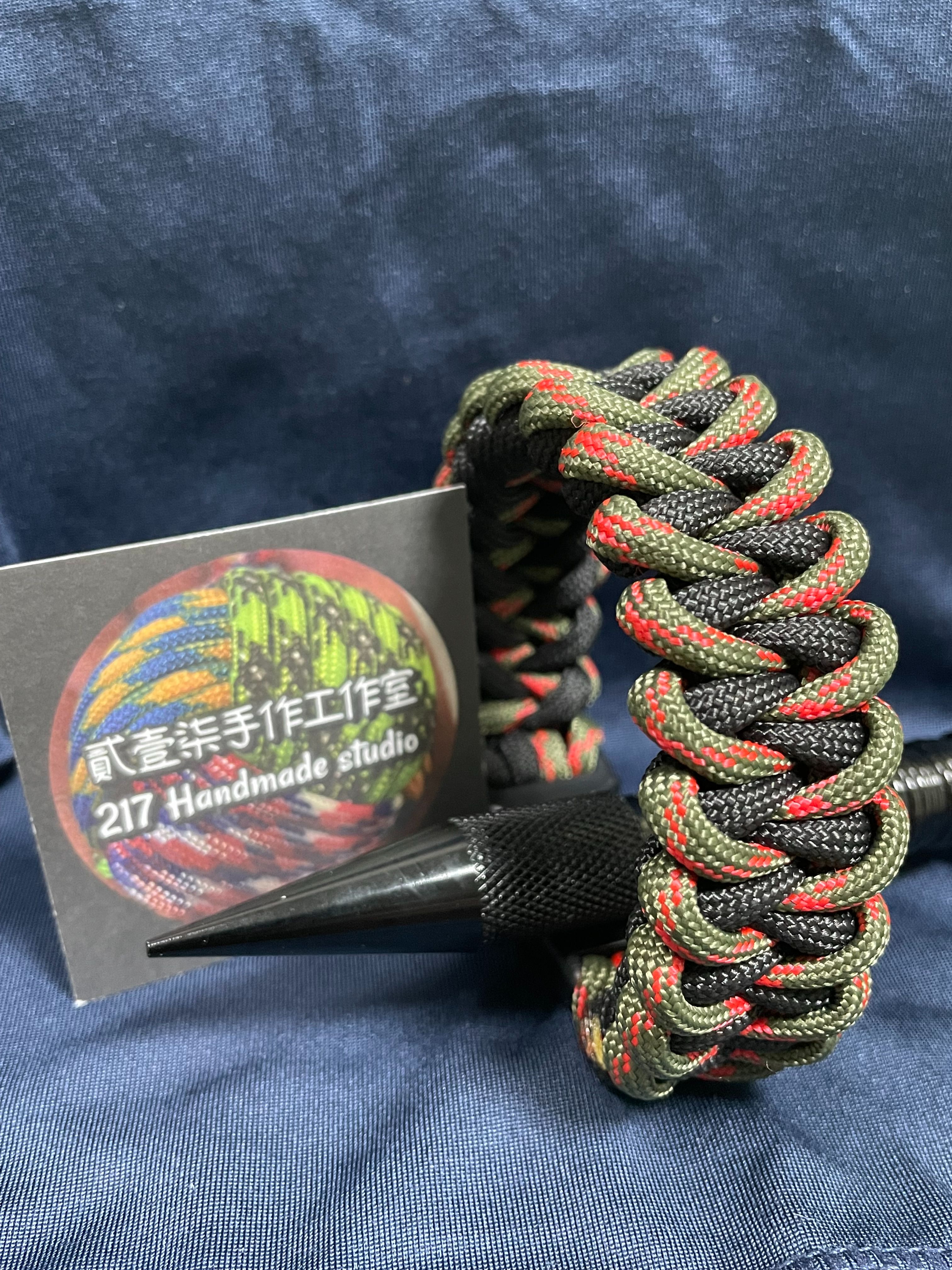 傘繩手環（龍骨編）