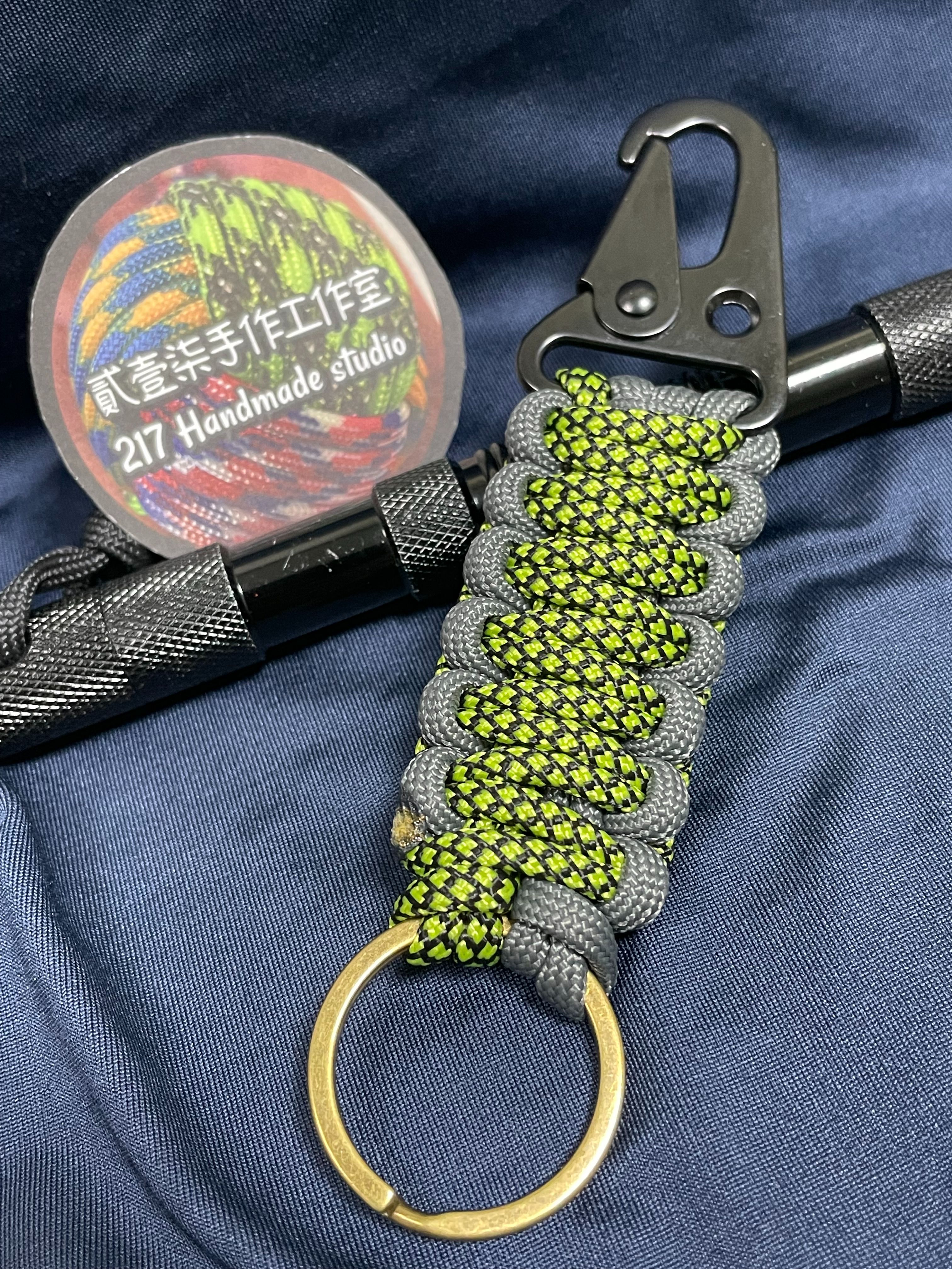 傘繩吊飾鑰匙圈