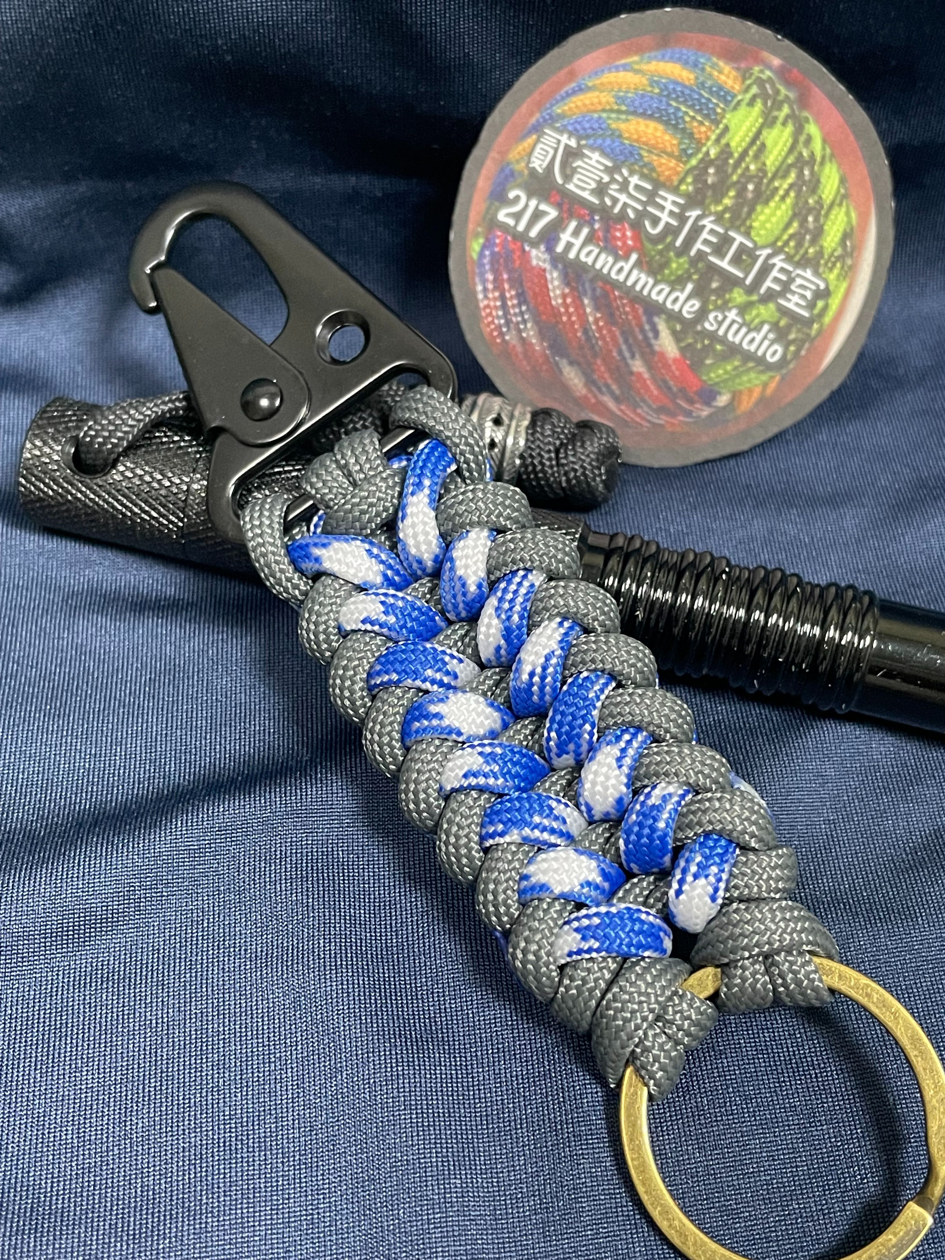 傘繩吊飾鑰匙圈