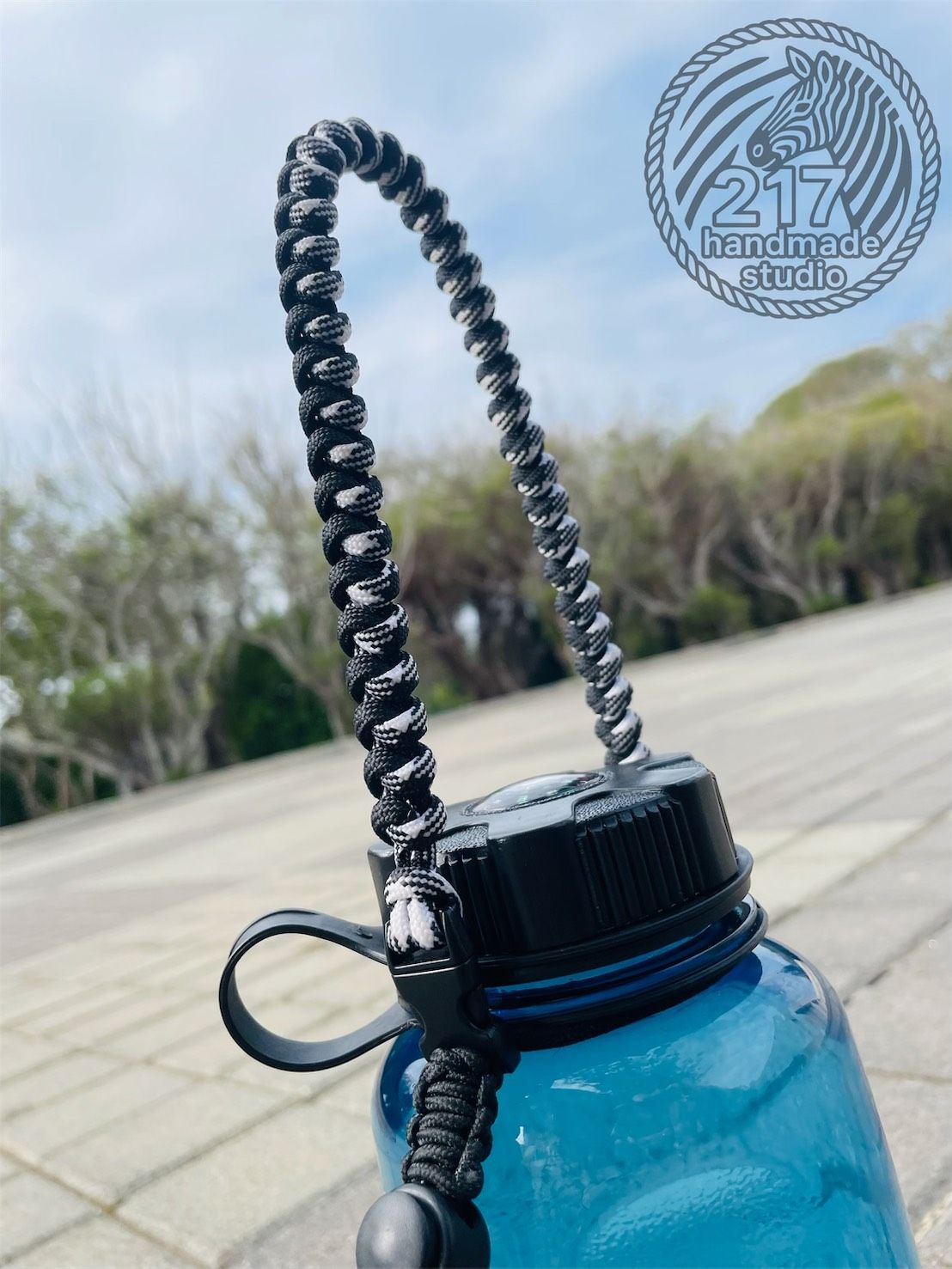 傘繩手作編織飲料提帶