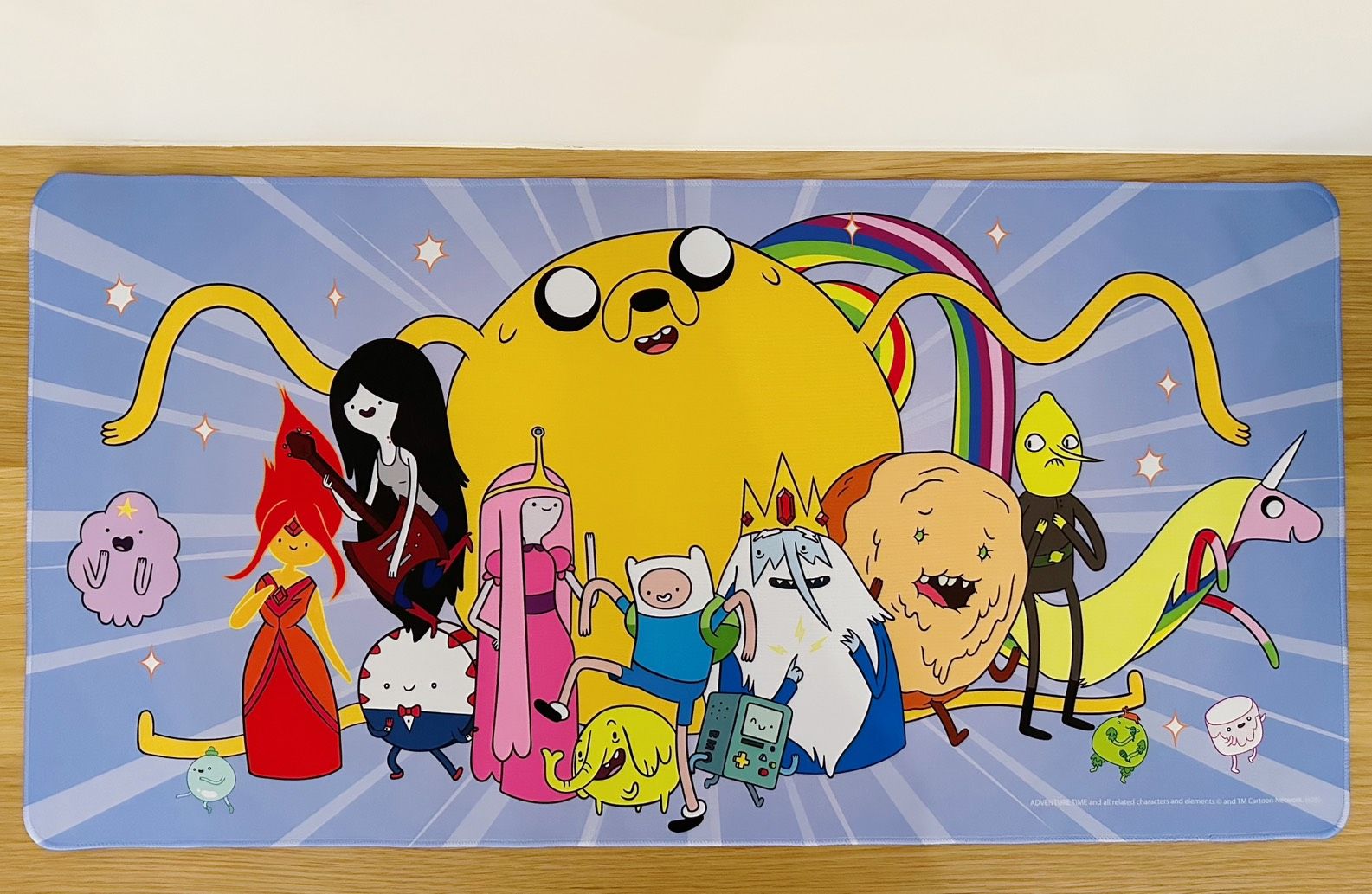 一條超大且全員到齊ㄉ桌墊