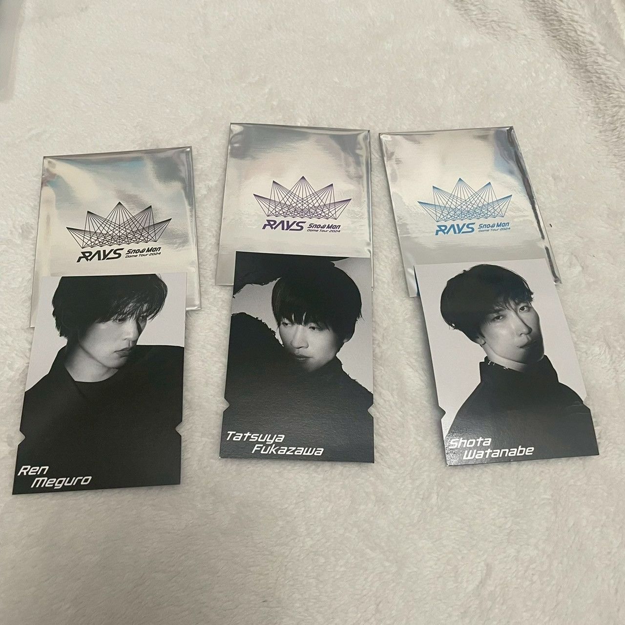 Snow Man 2024演唱會小卡