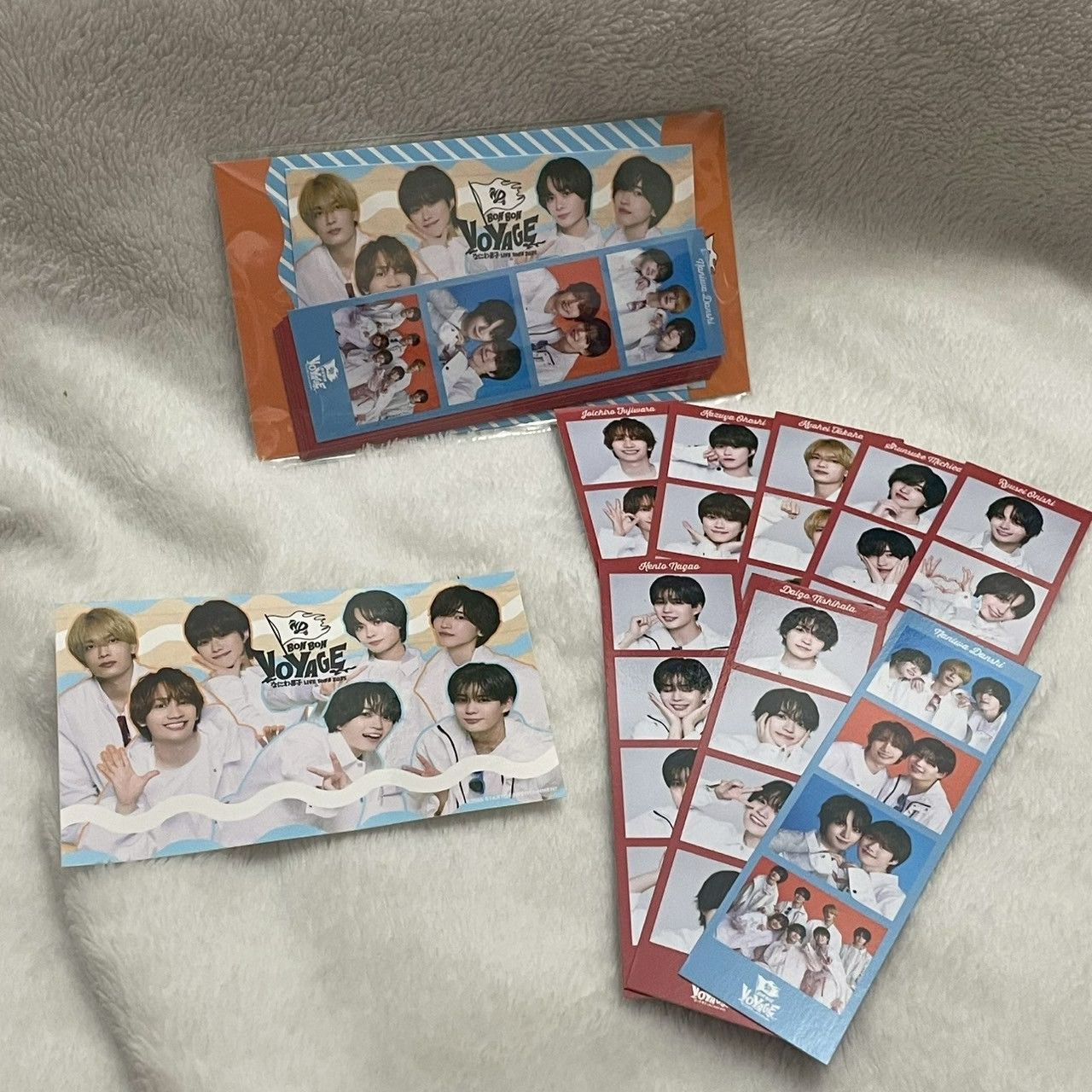 浪花男子 四格相片卡組