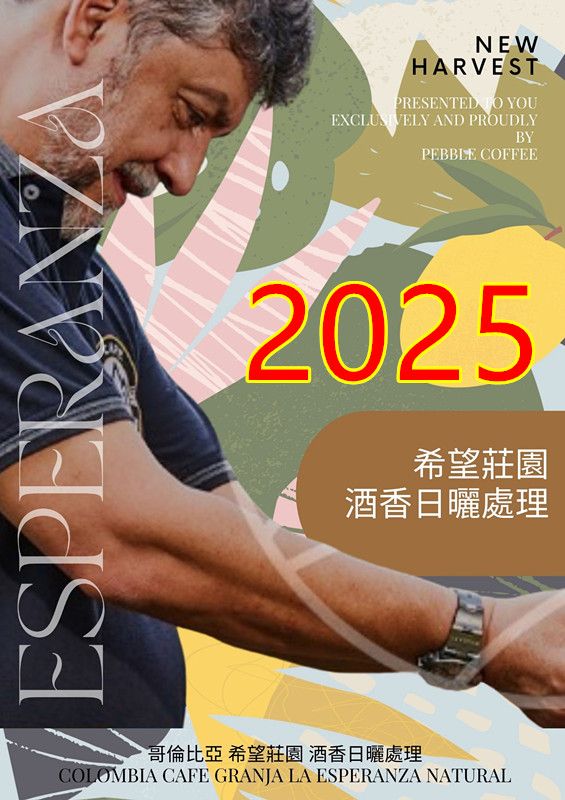 NEW哥倫比亞 希望莊園 酒香日曬處理-2025