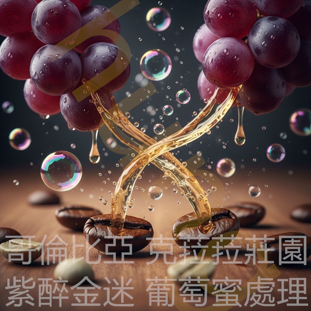 哥倫比亞 薇菈省 卡爾達斯   紫醉金迷 葡萄蜜處理-水果發酵（特殊後製）🔥 推薦