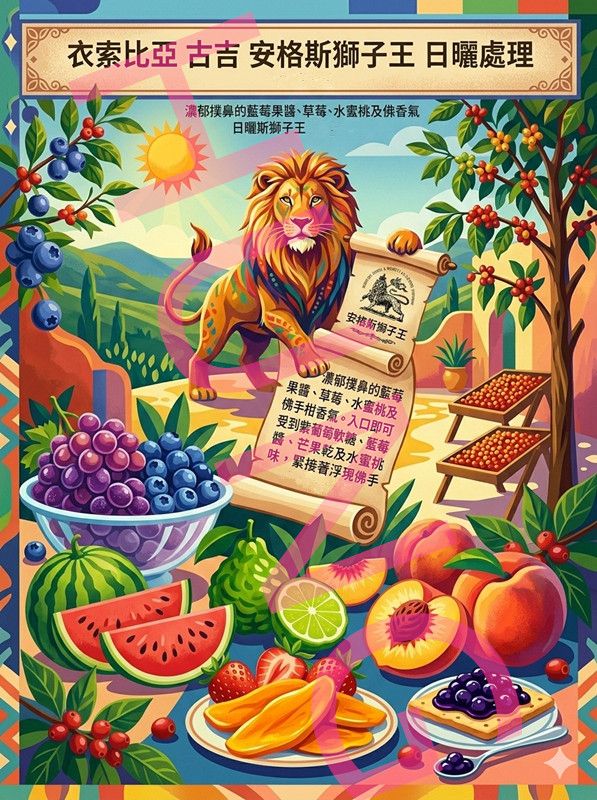 衣索比亞 古吉 安格斯獅子王 日曬處理 25/01批次 G1