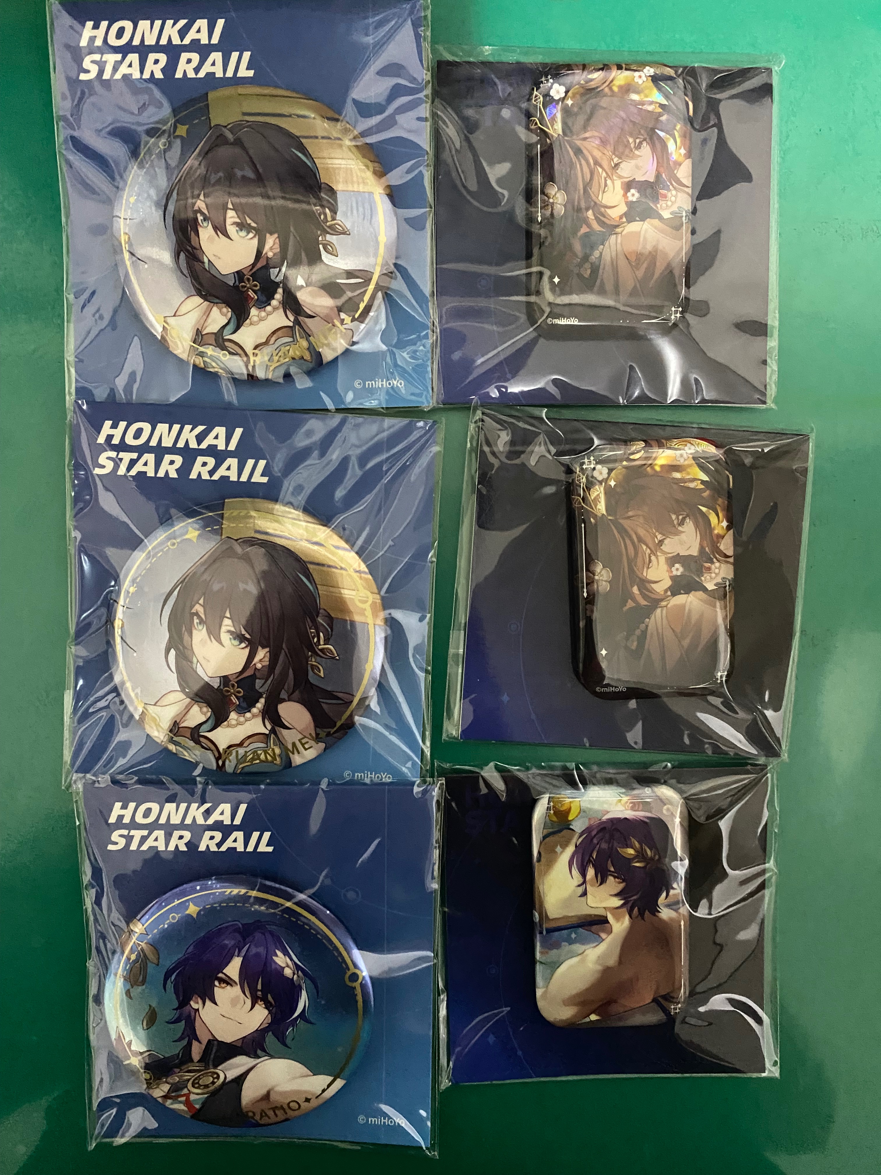 立繪、光錐徽章