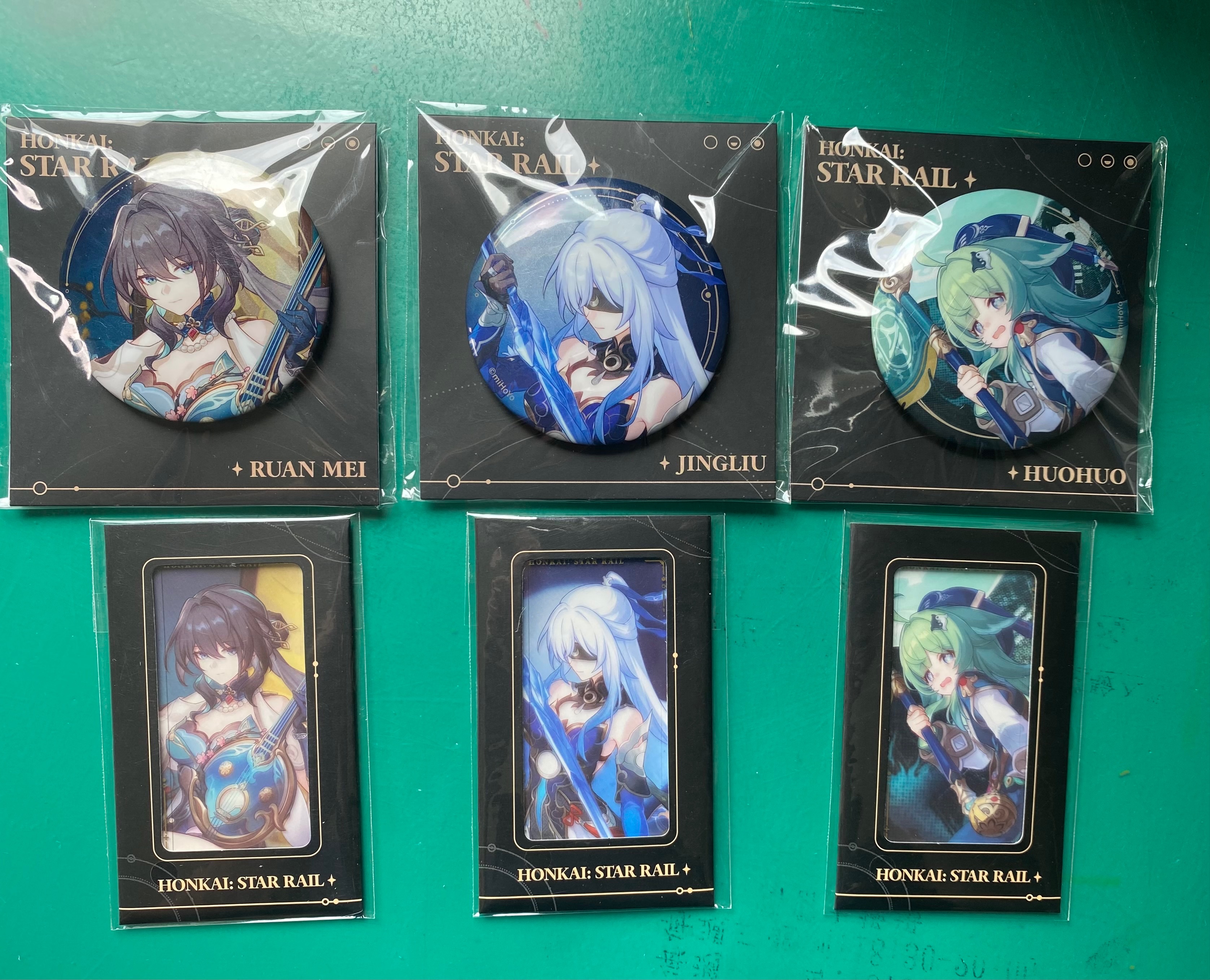 群星邀約徽章、膠片卡