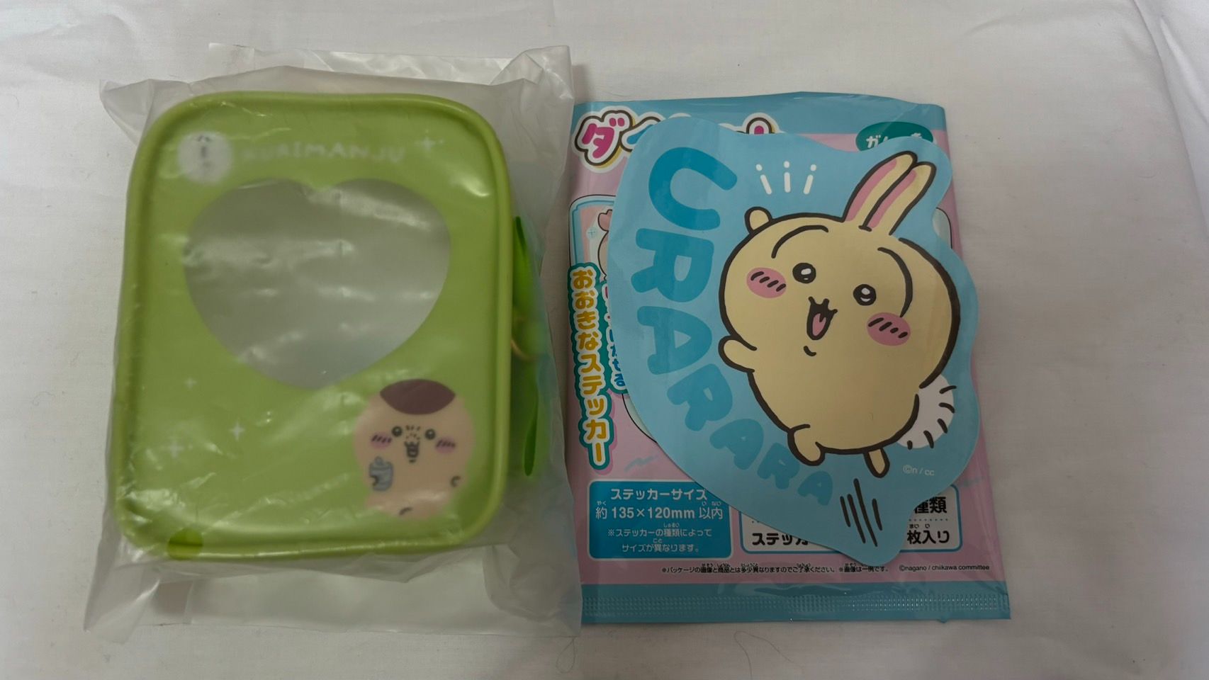 吉伊卡哇ちいかわ娃包加貼紙