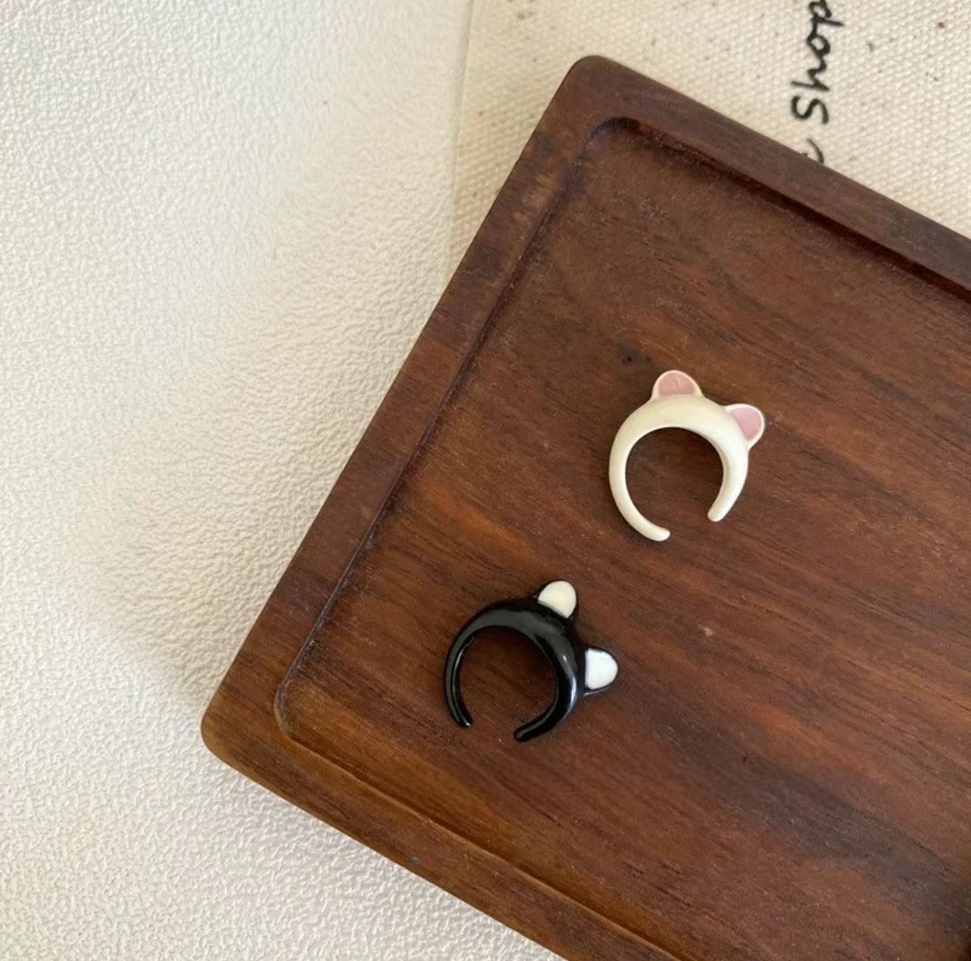 貓貓耳骨環