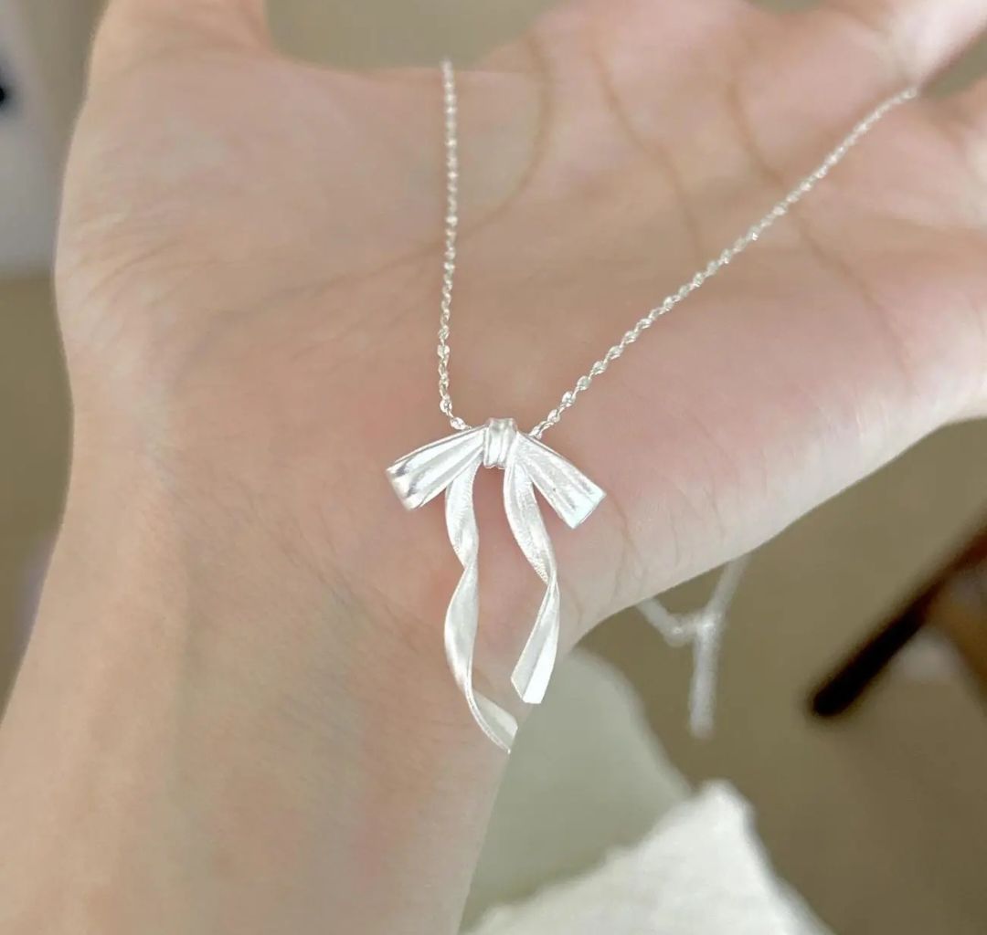 S925鍍銀 蝴蝶結系列飾品