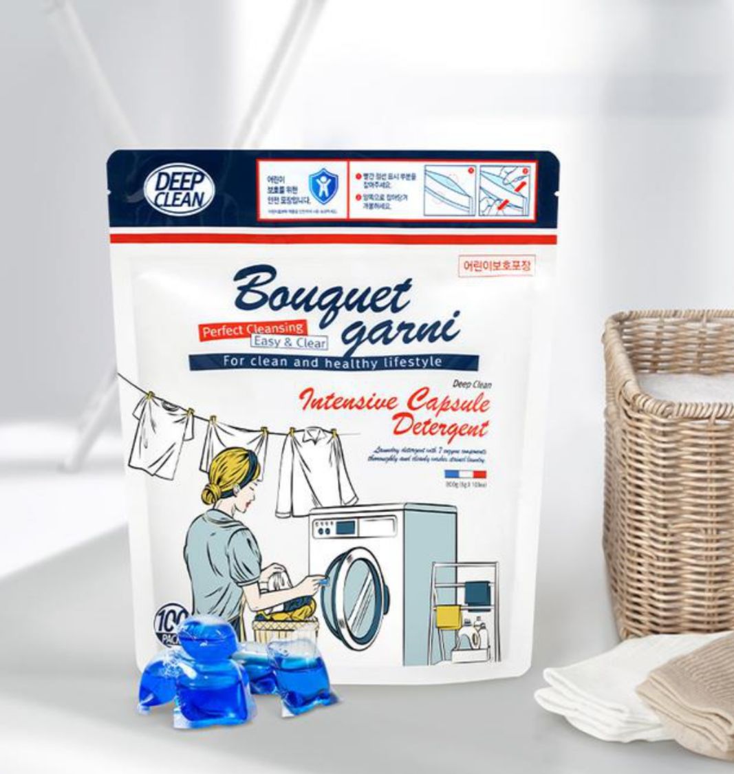 韓國BouquetGarni超濃縮洗衣膠囊 100入