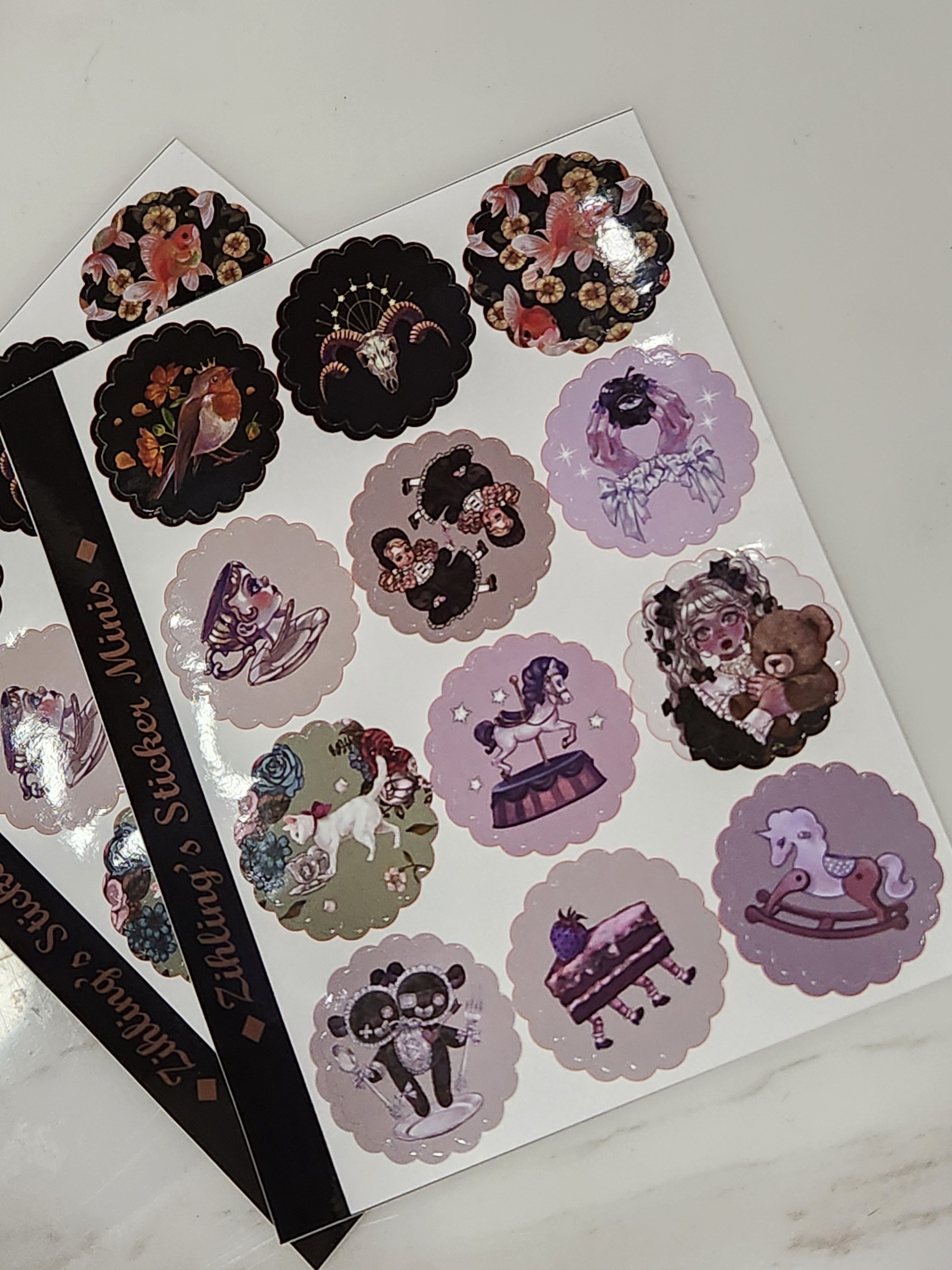 Zihling’s Sticker Minis