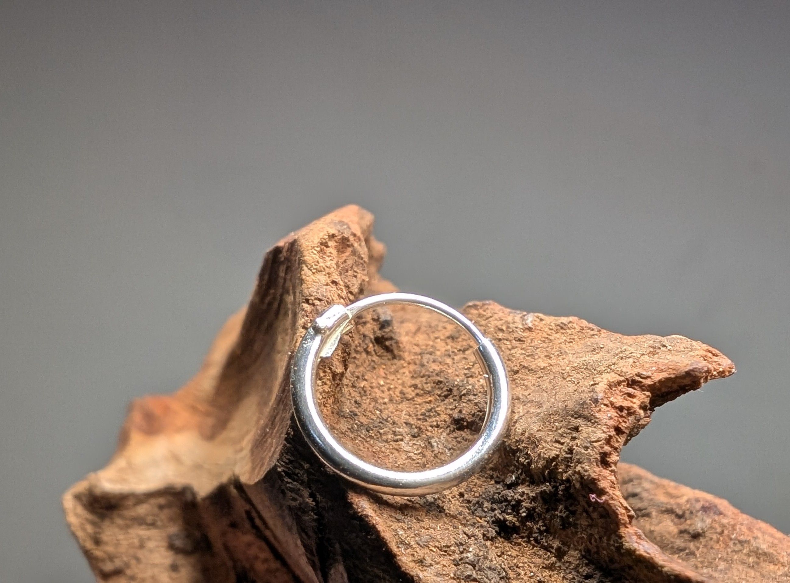 【純銀系列】限量 925純銀 小圈耳環 簡約 秀氣 搖滾 （純選品）