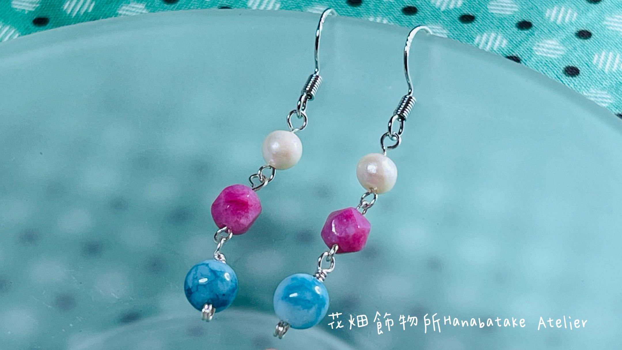 花畑飾物所Hanabatake Atelier ｜日系風耳飾｜花霞 はながすみ