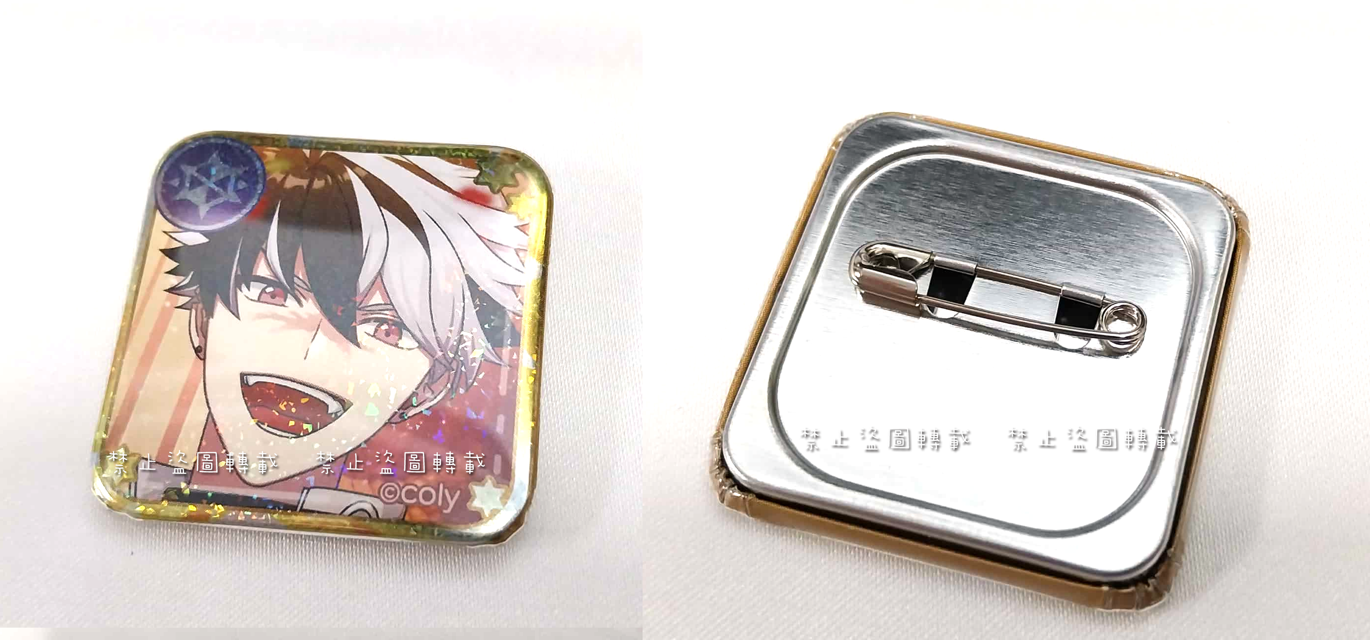 ブラッドリー Bradley 生日方形徽章