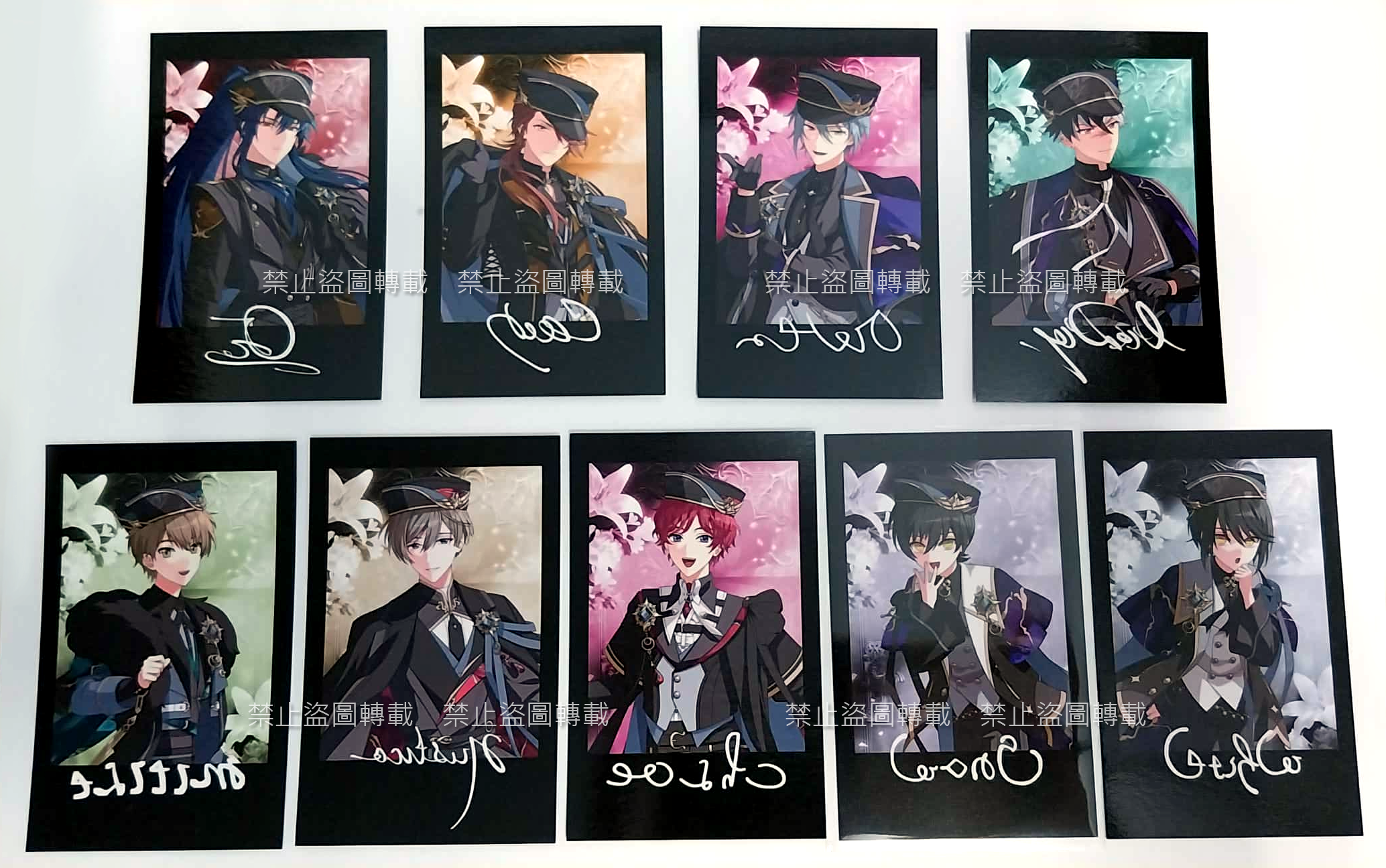 【日版 現貨】六週年拍立得風小卡（請連同綁物一併下標／被綁之角色可直接購買）