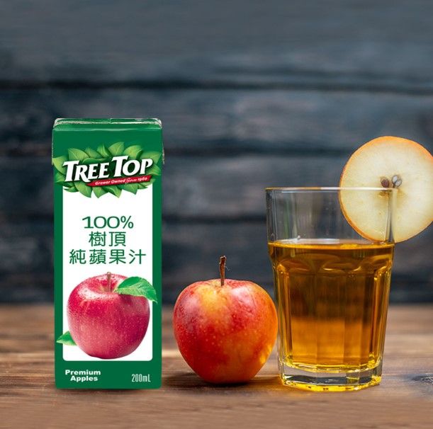 樹頂蘋果汁200ML/箱