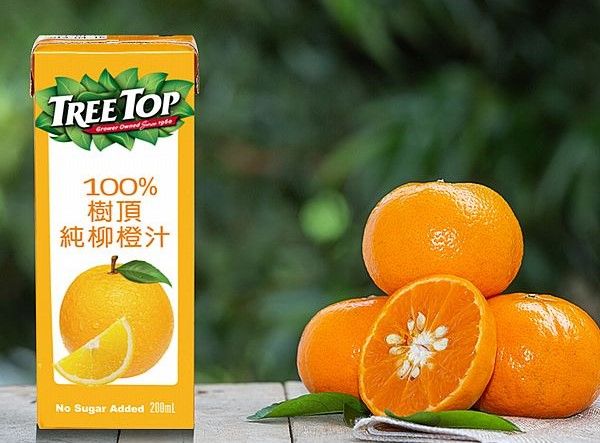 樹頂柳橙汁200ML/箱