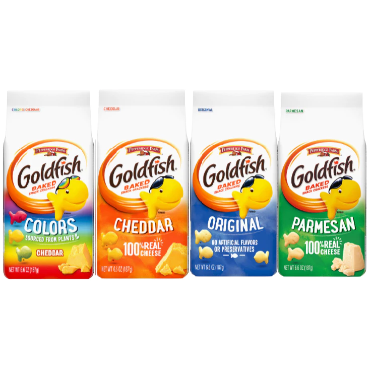 琣伯莉小金魚香脆餅187G/24入/箱