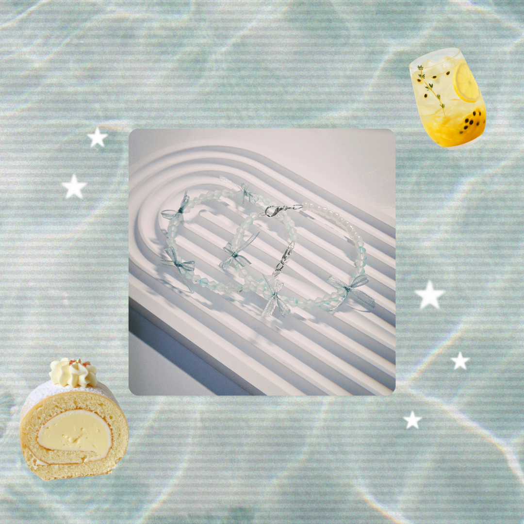 ˙ᵕ˙薄荷香氣 記憶鋼圈手鍊