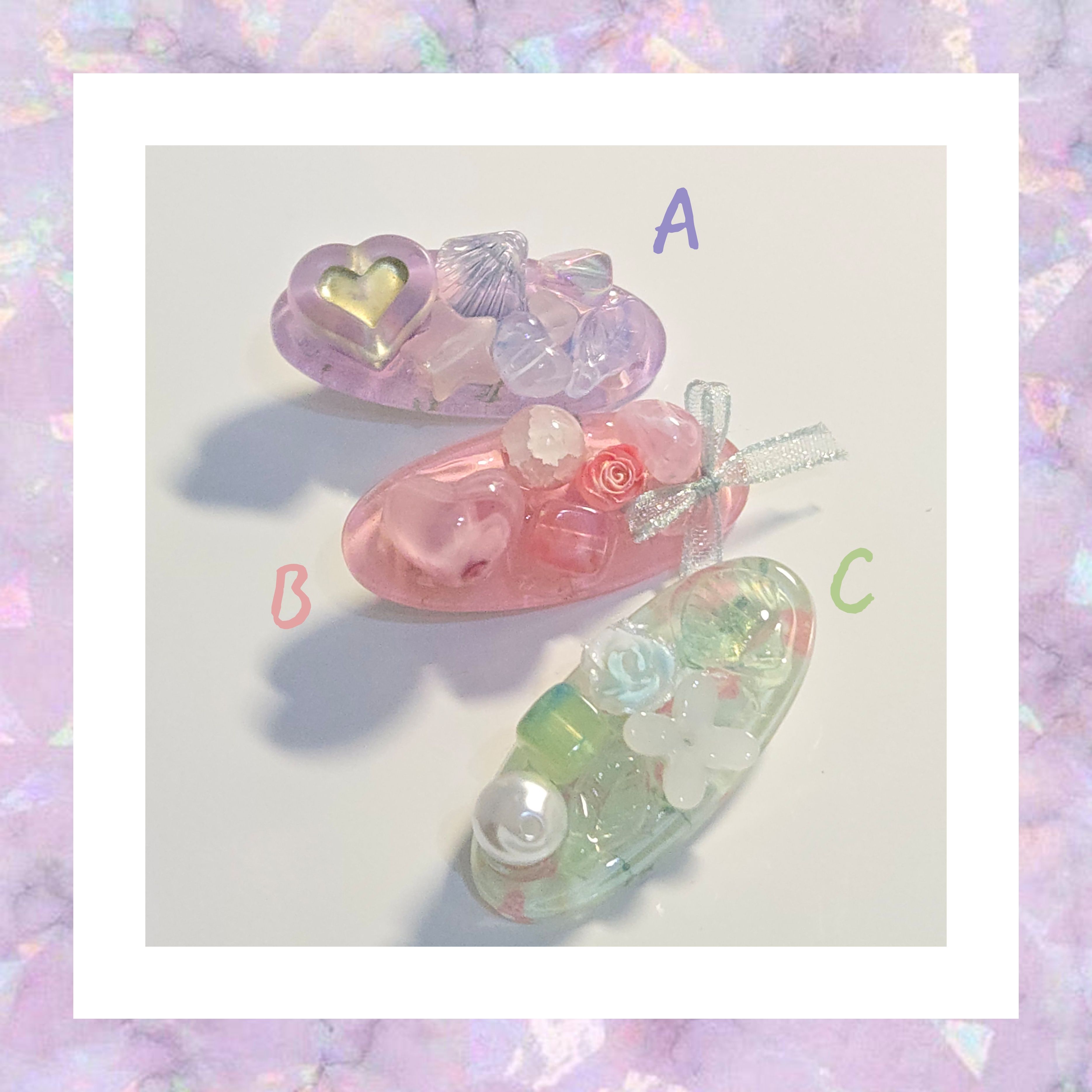 𐔌 新款 糖果系列髮夾 ˚ ₊ ꒱⋅ 共❸色