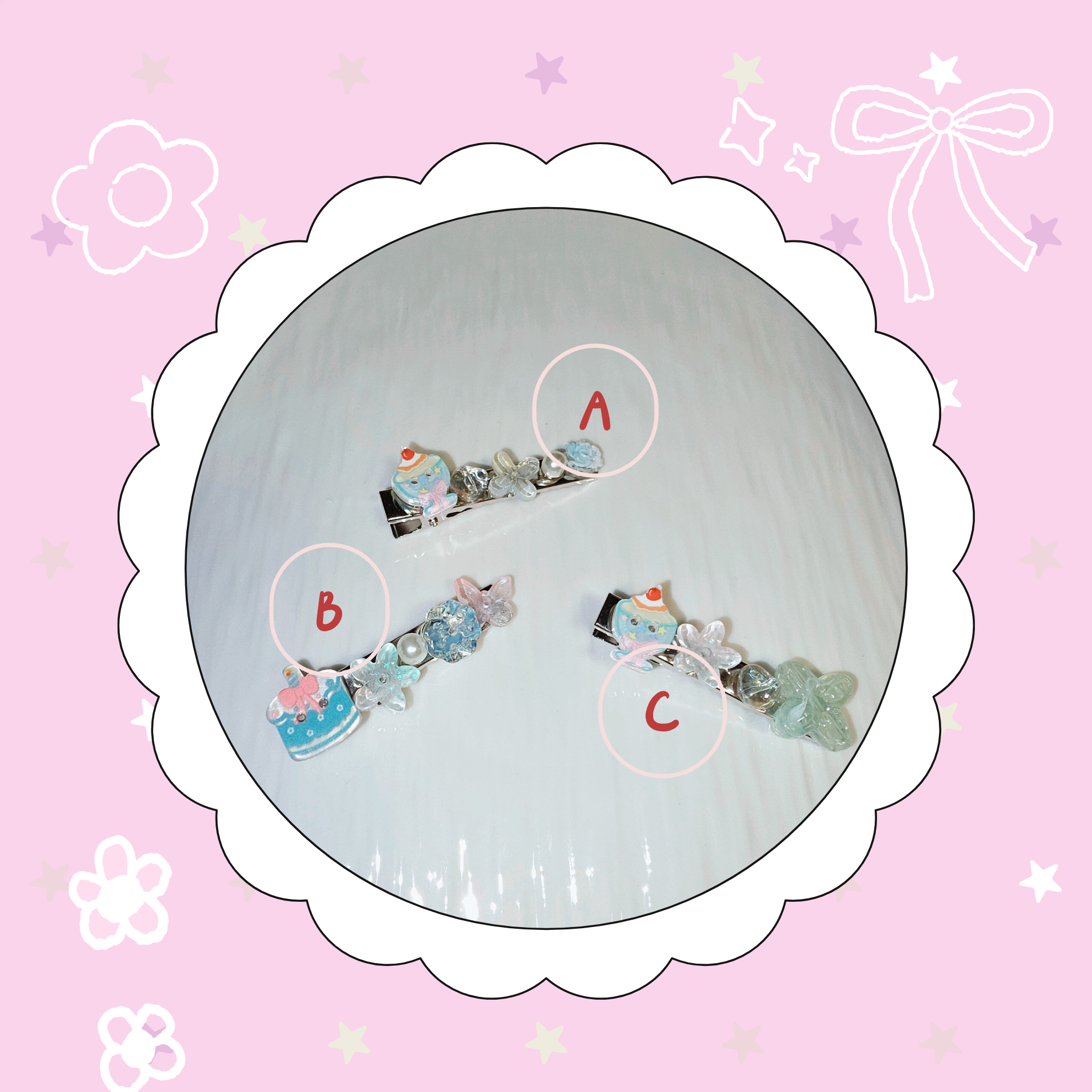 來點甜蜜 髮夾ೀ 🍨 ‧ ˚ 🎀 ⊹˚. ❤︎