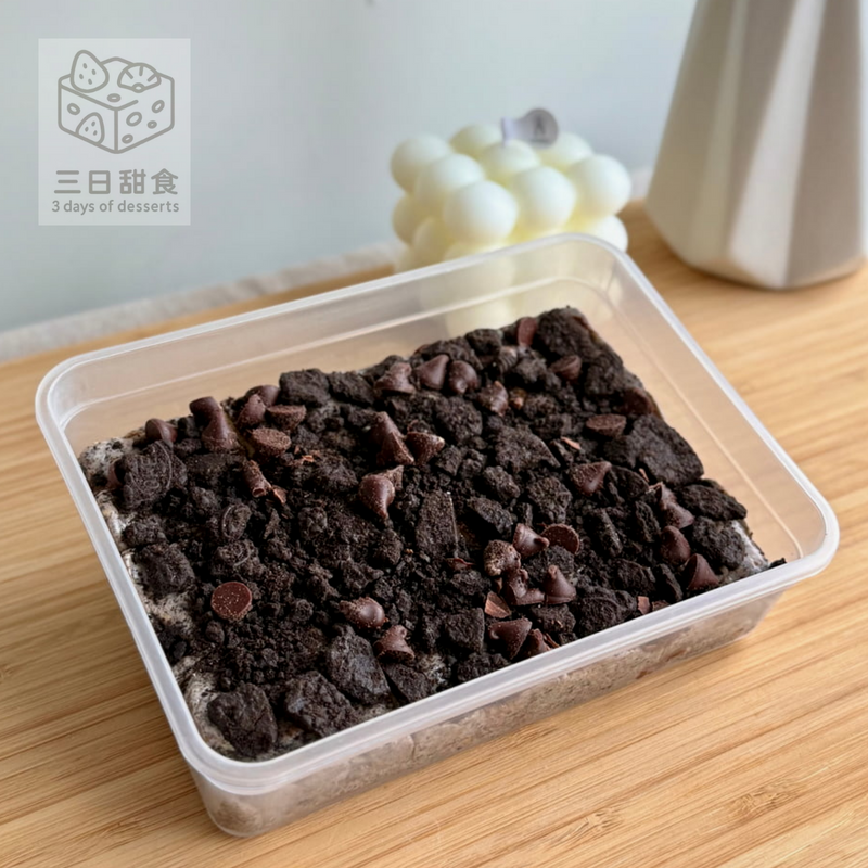 [三日甜食] OREO可可雪花酥 盒裝