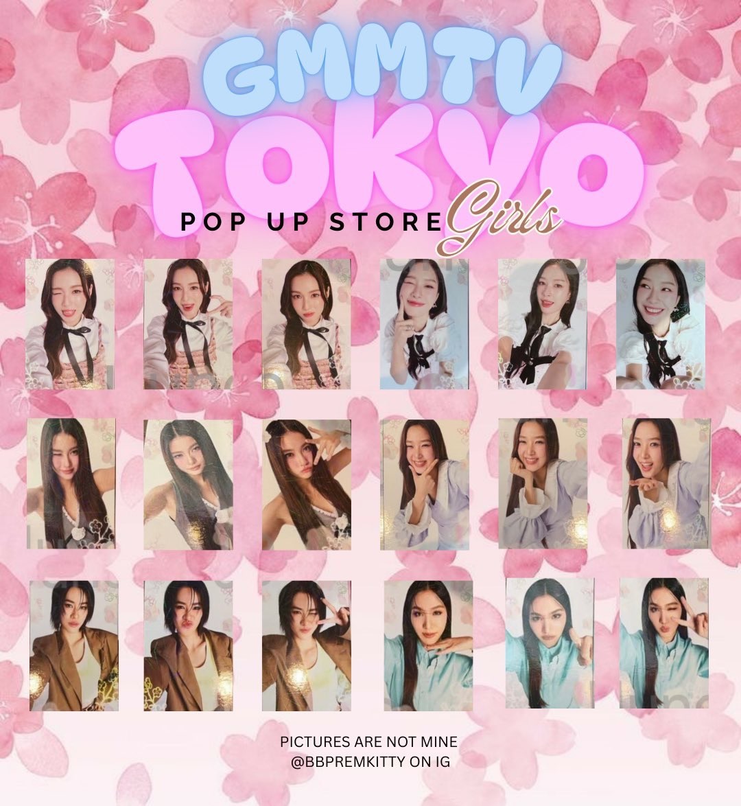 NamtanFilm 2025日本快閃小卡.周邊