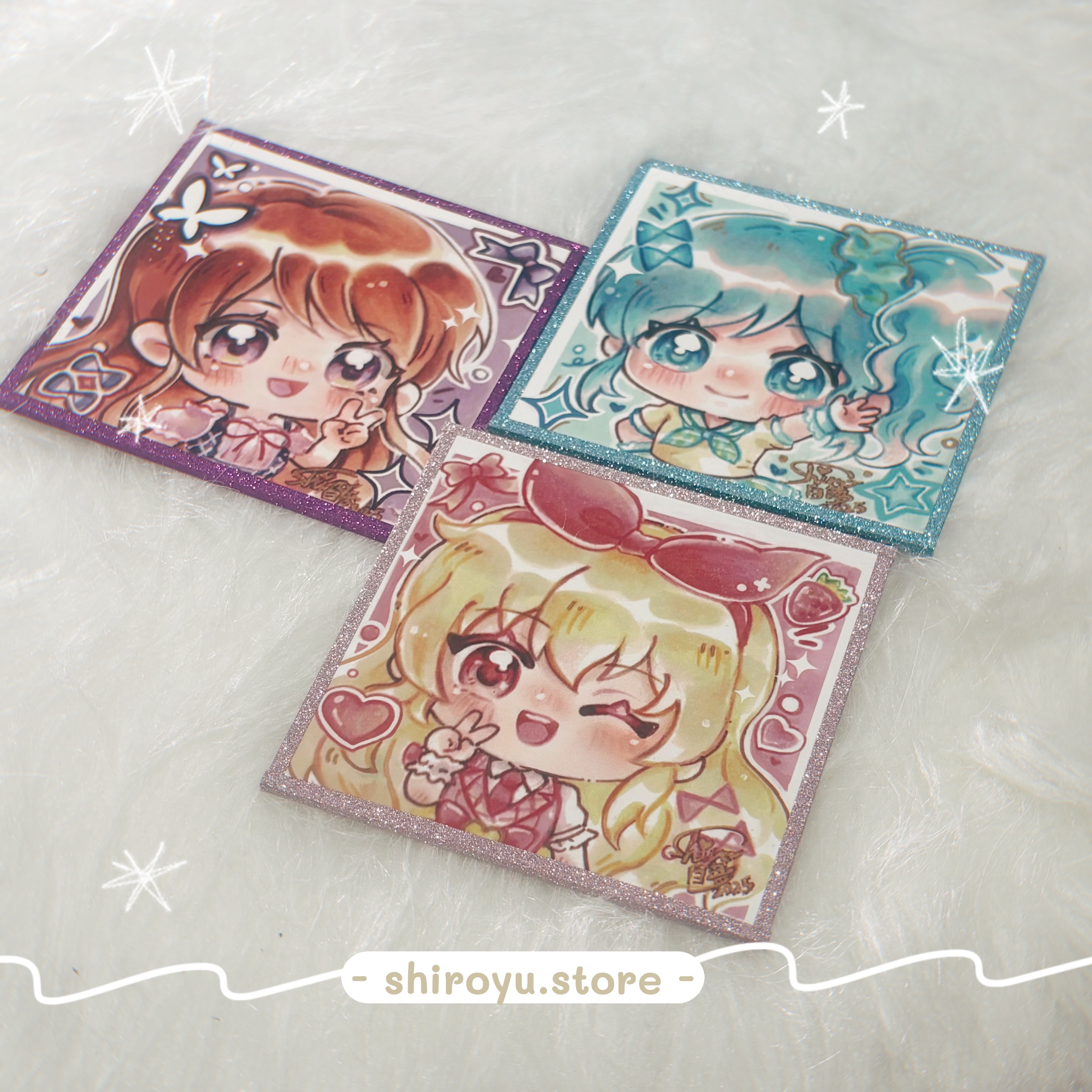 🩷複印色紙 | Aikatsu 偶像活動 同人 | 白夢 （全3款）