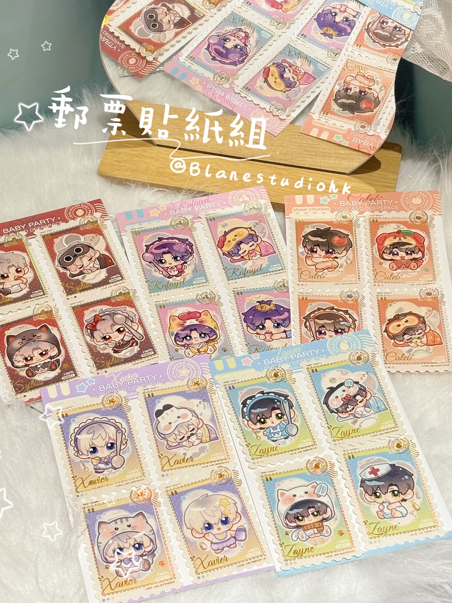 🩷貼紙 | 戀與深空 同人 | 白夢