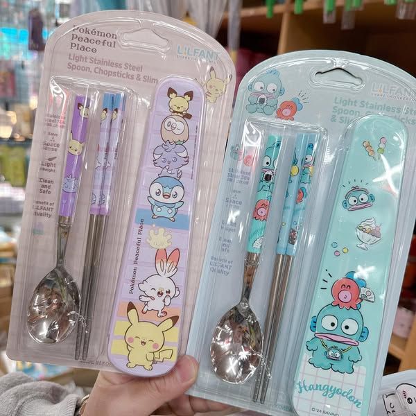 韓國🇰🇷超可愛卡通餐具組
