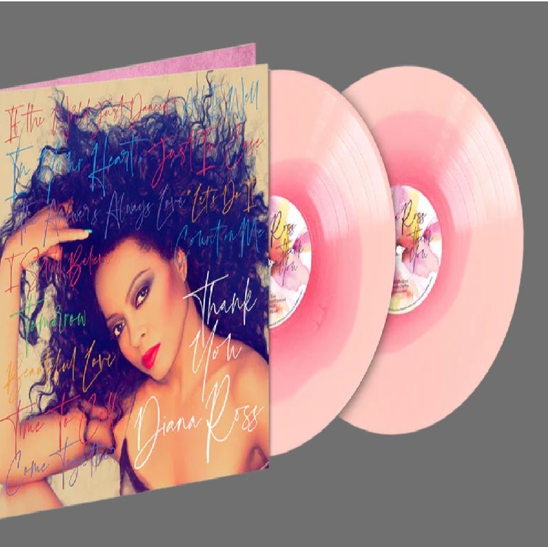 黛安娜羅絲DIANA ROSS Thank You 謝謝你的愛（限量雙粉紅彩膠）