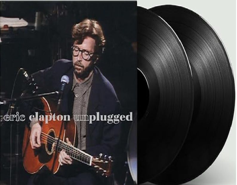 全新Eric Clapton - unplugged 2 LP 黑膠唱片（演唱會）