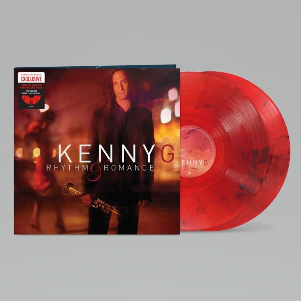 KENNY G 肯尼吉 ，Rhythm ＆ Romance 特典 紅色煙燻彩膠 LP