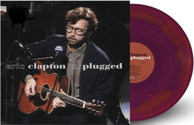 全新Eric Clapton - unplugged 2 LP 特典暗紅色彩膠唱片