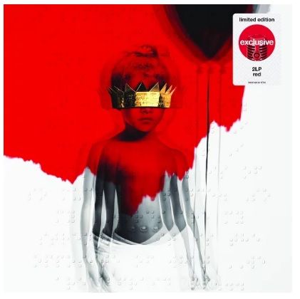 RIHANNA 蕾哈娜 RED 特典紅色彩膠唱片（Exclusive Vinyl） RED 2 LP