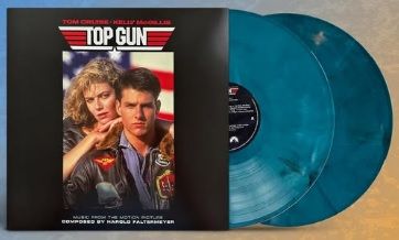 捍衛戰士 Top Gun 電影原聲帶 限量加長收藏家版本水藍色唱片 2LP