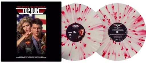 捍衛戰士 Top Gun 電影原聲帶 限量加長收藏家版本粉紅飛濺膠彩膠唱片 2LP