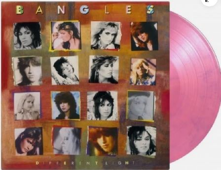 全新手鐲合唱團Bangles-異樣燈光Different Light/ 粉紅膠唱片  限量流水號000024 LP
