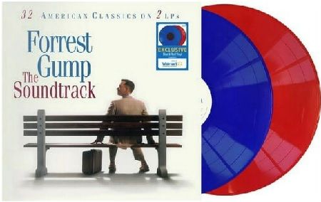 阿甘正傳 Forrest Gump 電影原聲帶 （特典藍紅彩膠唱片 Blue ＆ Red Vinyl） 2LP