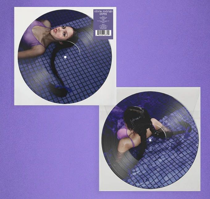 全新 現貨 奧莉維亞 Olivia Rodrigo-Guts spotify fans first 圖膠唱片PD