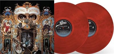 全新 麥可傑克森危險之旅Dangerous紅色帶黑色漩渦彩膠唱片Red with Black Swirl Vinyl